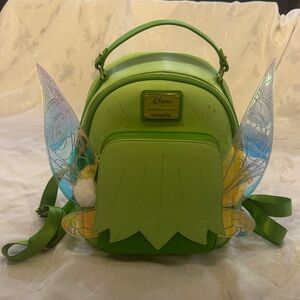 Loungefly Green Tinker Bell Backpack